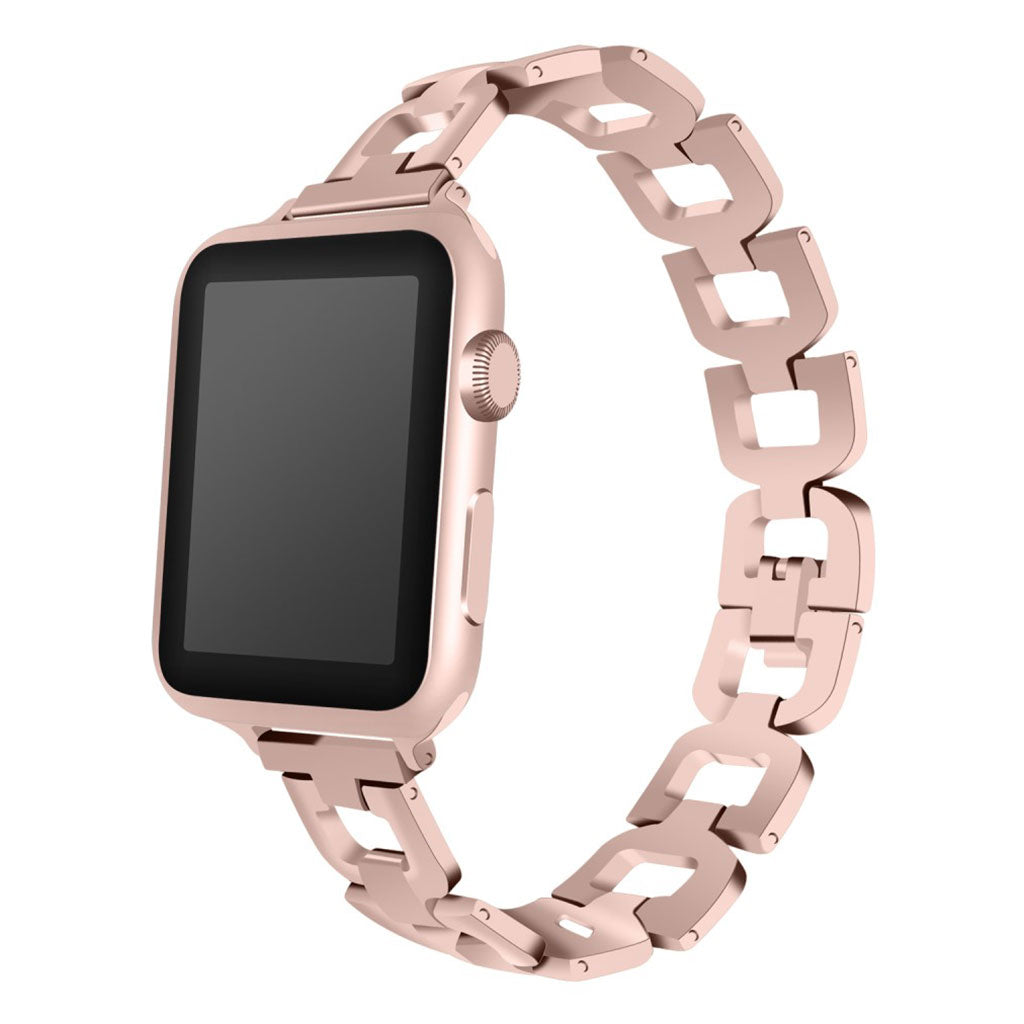 Meget komfortabel Apple Watch Series 4 40mm Metal Rem - Pink#serie_070