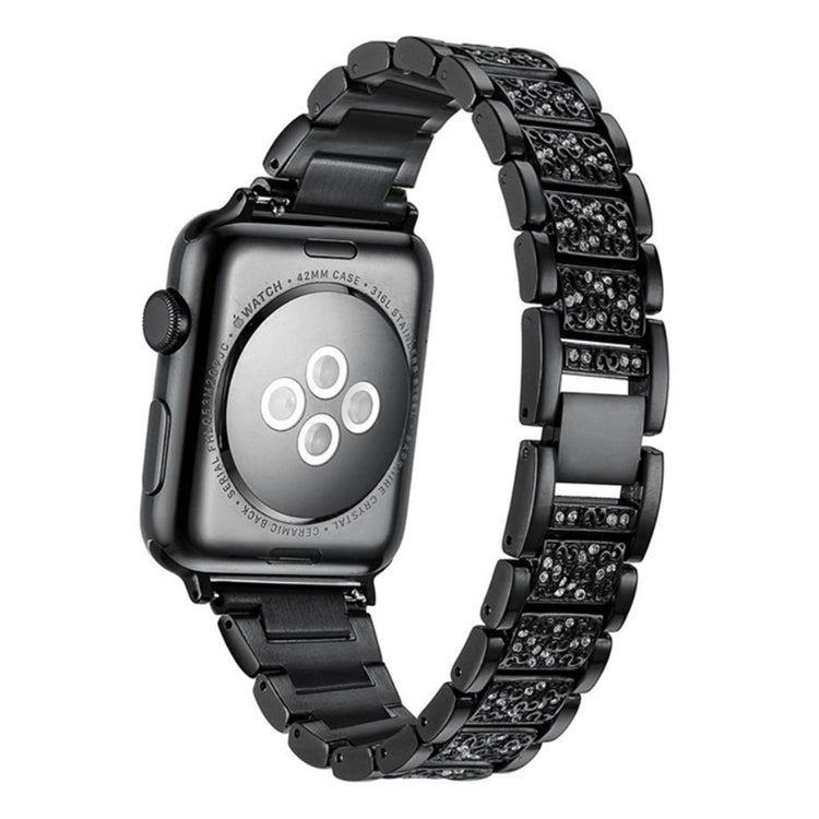 Helt vildt godt Apple Watch Series 4 40mm Metal Rem - Sort#serie_1