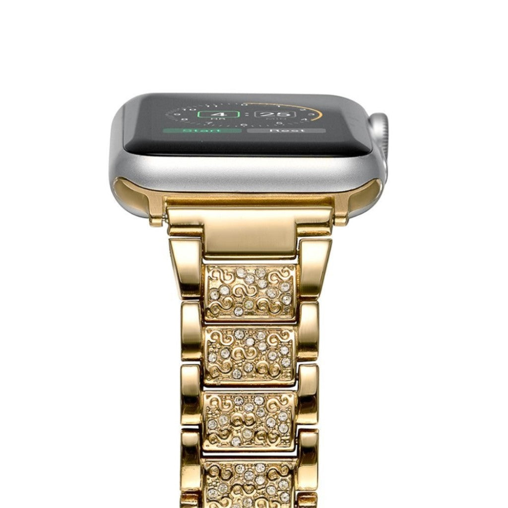 Helt vildt godt Apple Watch Series 4 40mm Metal Rem - Guld#serie_4