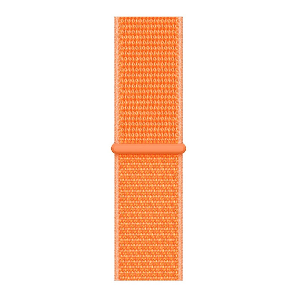 Rigtigt holdbart Apple Watch Series 4 40mm Nylon Rem - Orange#serie_2