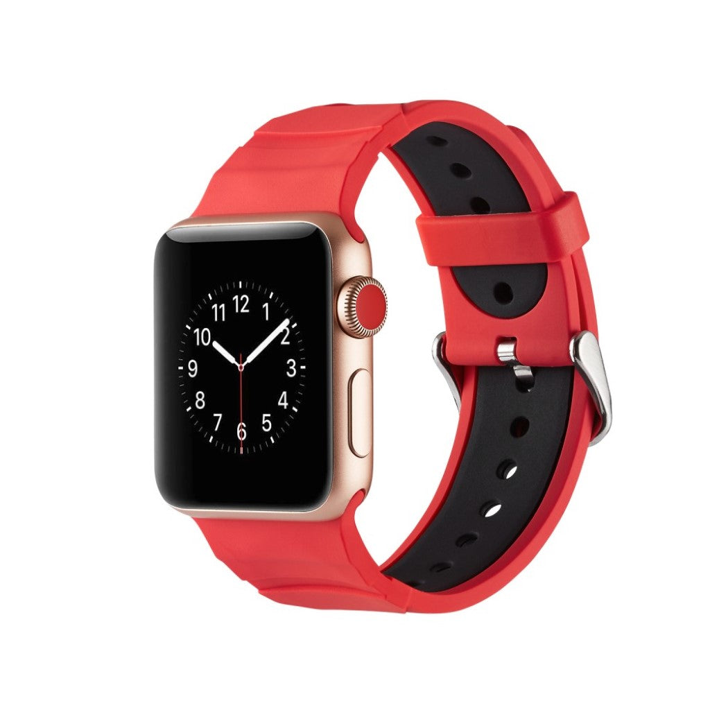 Super fed Apple Watch Series 4 44mm Silikone Rem - Flerfarvet#serie_3