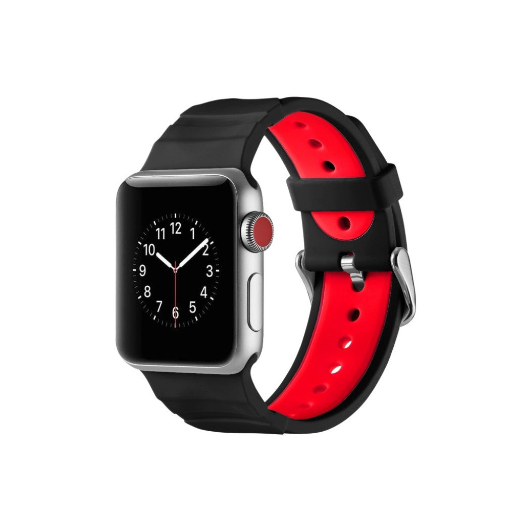 Super fed Apple Watch Series 4 44mm Silikone Rem - Flerfarvet#serie_6