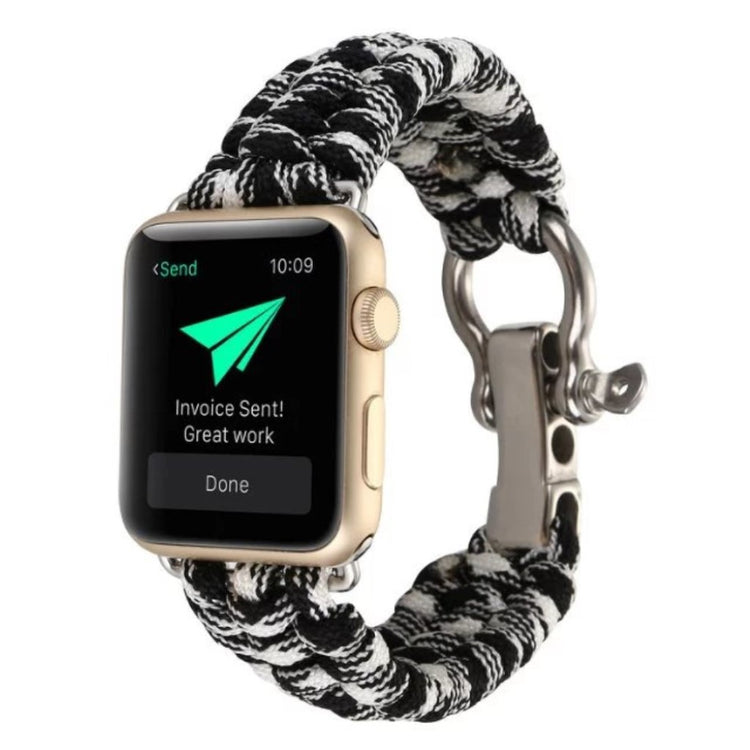 Mega sejt Apple Watch Series 4 44mm Nylon Rem - Flerfarvet#serie_2