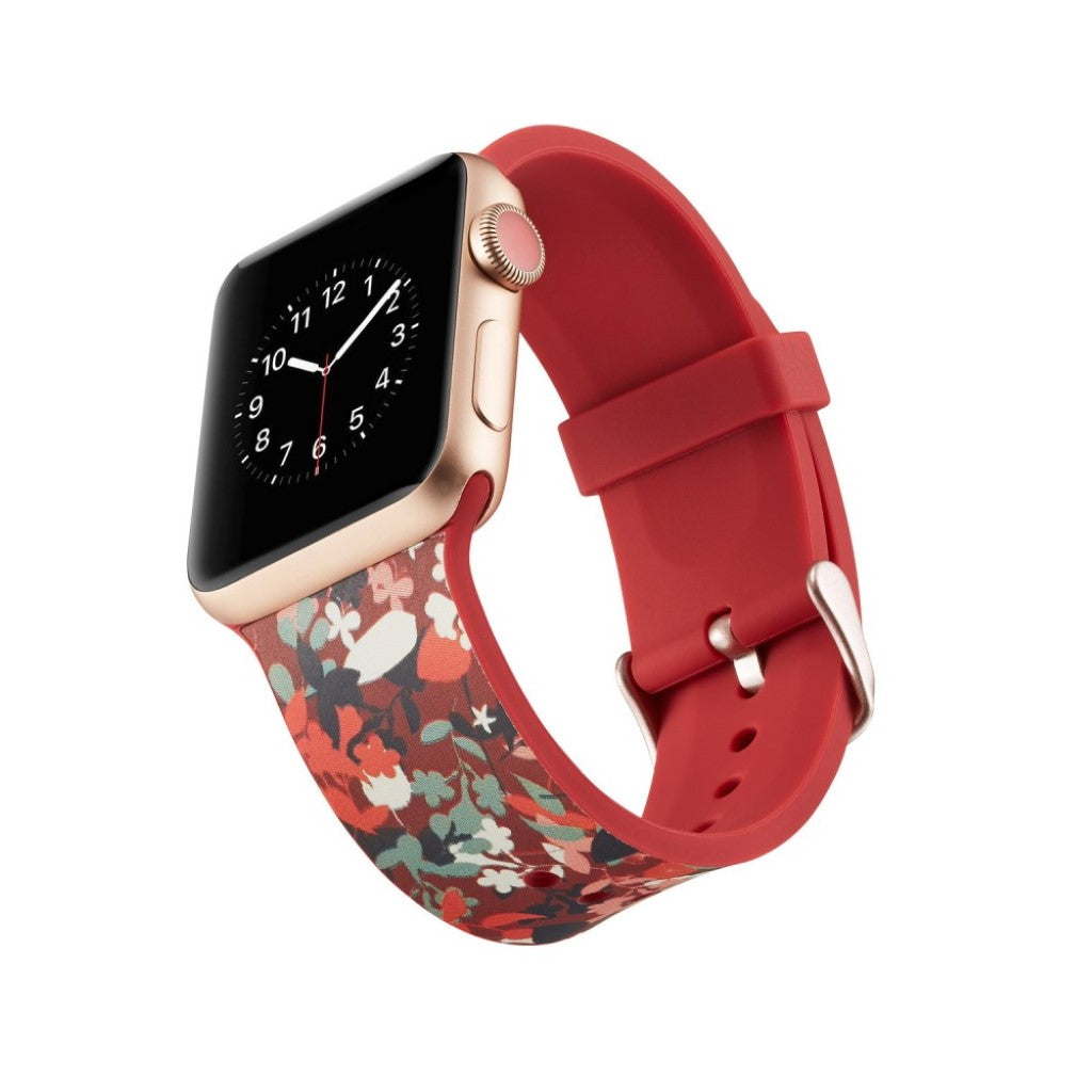 Super godt Apple Watch Series 4 44mm Silikone Rem - Flerfarvet#serie_10