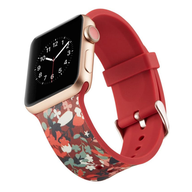 Super godt Apple Watch Series 4 44mm Silikone Rem - Flerfarvet#serie_10