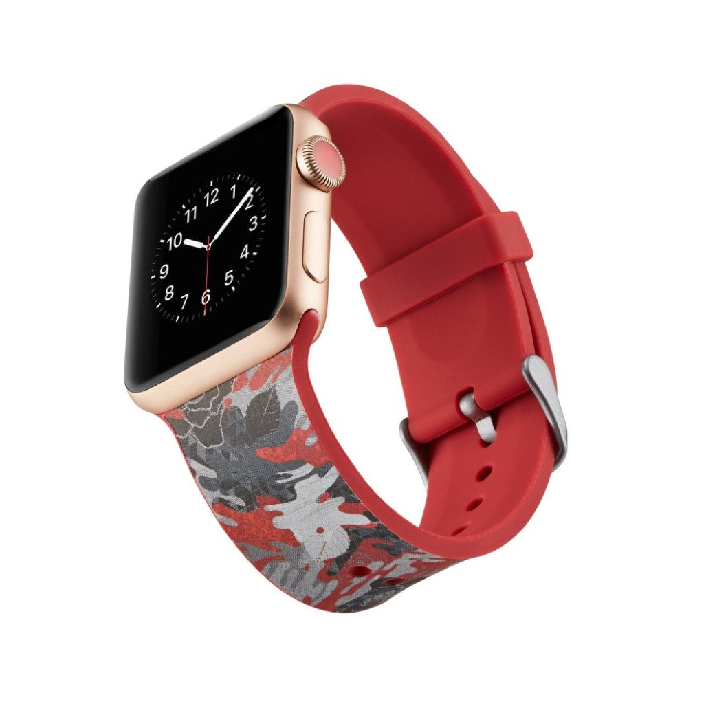 Super godt Apple Watch Series 4 44mm Silikone Rem - Flerfarvet#serie_11