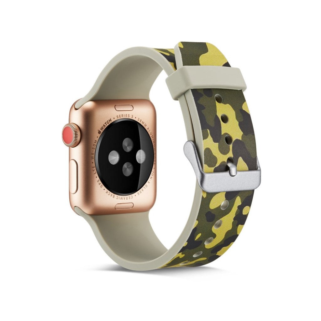 Super godt Apple Watch Series 4 44mm Silikone Rem - Grøn#serie_12