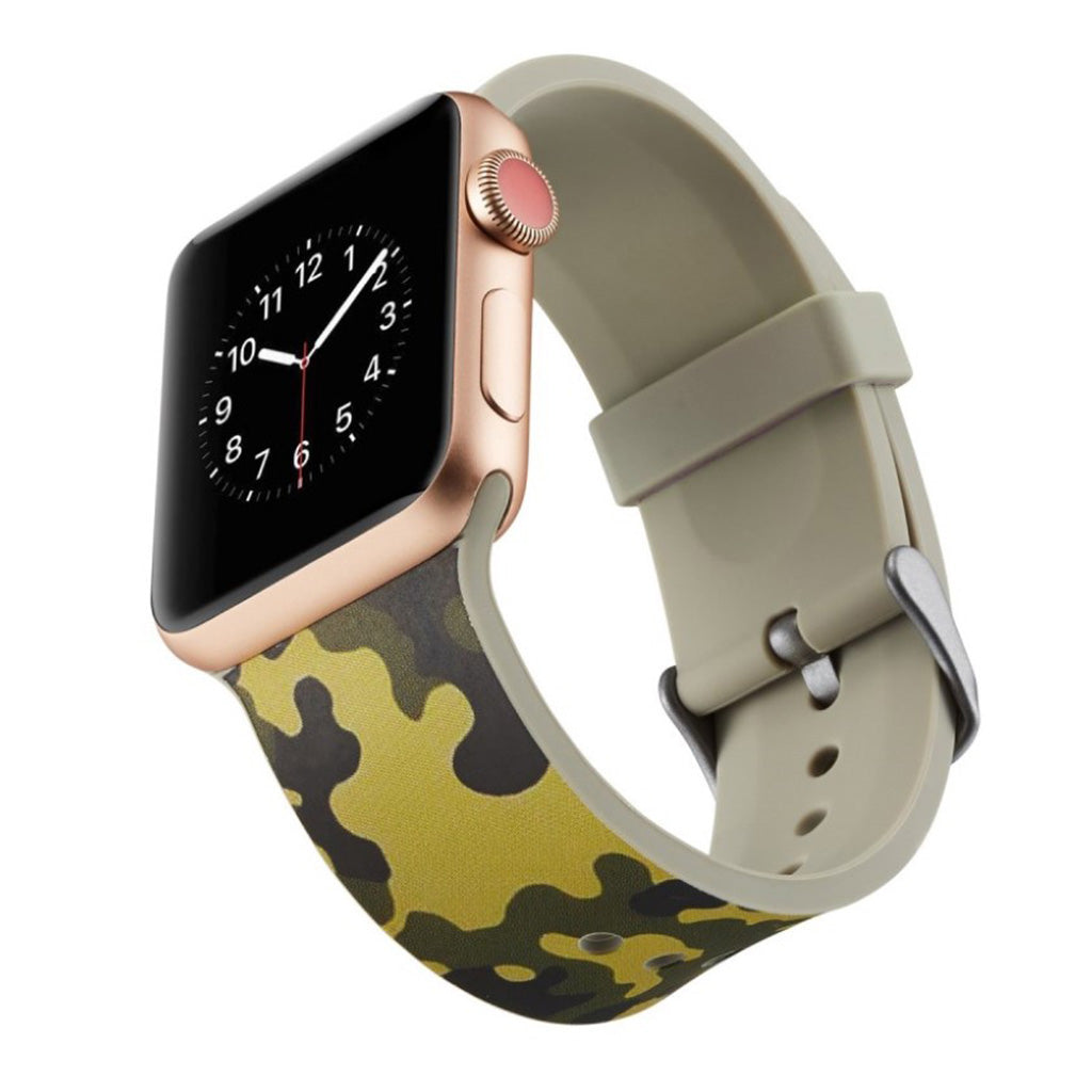 Super godt Apple Watch Series 4 44mm Silikone Rem - Grøn#serie_12