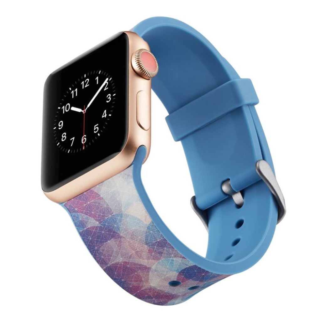 Super godt Apple Watch Series 4 44mm Silikone Rem - Flerfarvet#serie_16