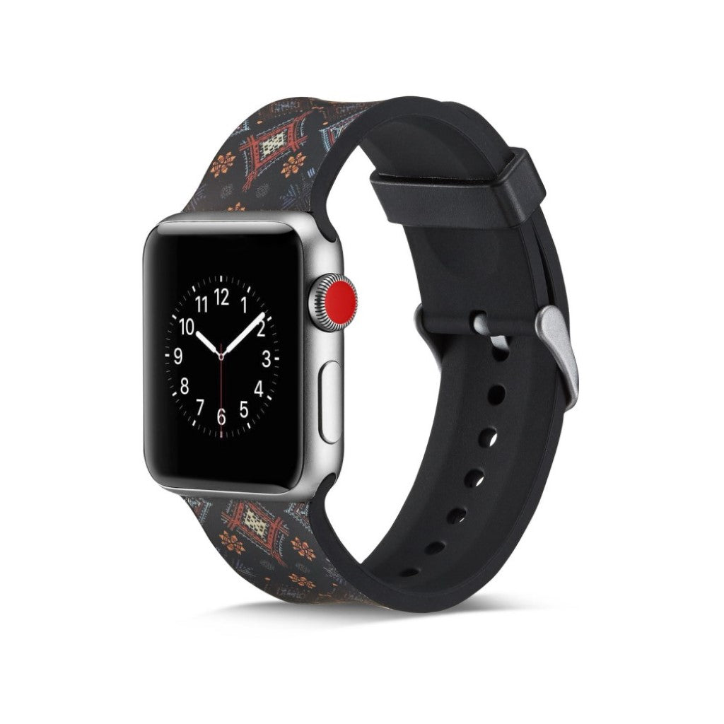 Super godt Apple Watch Series 4 44mm Silikone Rem - Flerfarvet#serie_18