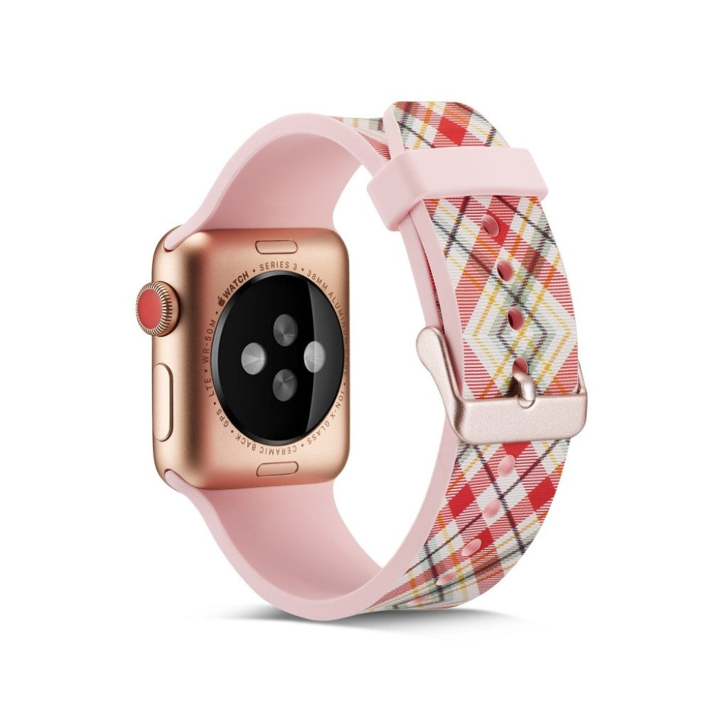 Super godt Apple Watch Series 4 44mm Silikone Rem - Flerfarvet#serie_7