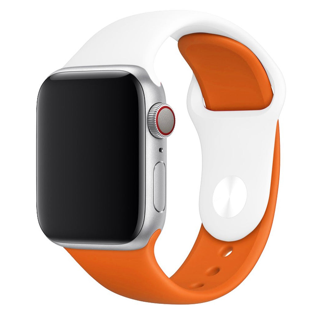 Yndigt Apple Watch Series 4 44mm Silikone Rem - Orange#serie_1