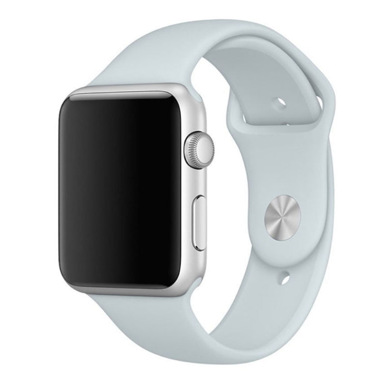 Super skøn Apple Watch Series 4 44mm Silikone Rem - Blå#serie_21