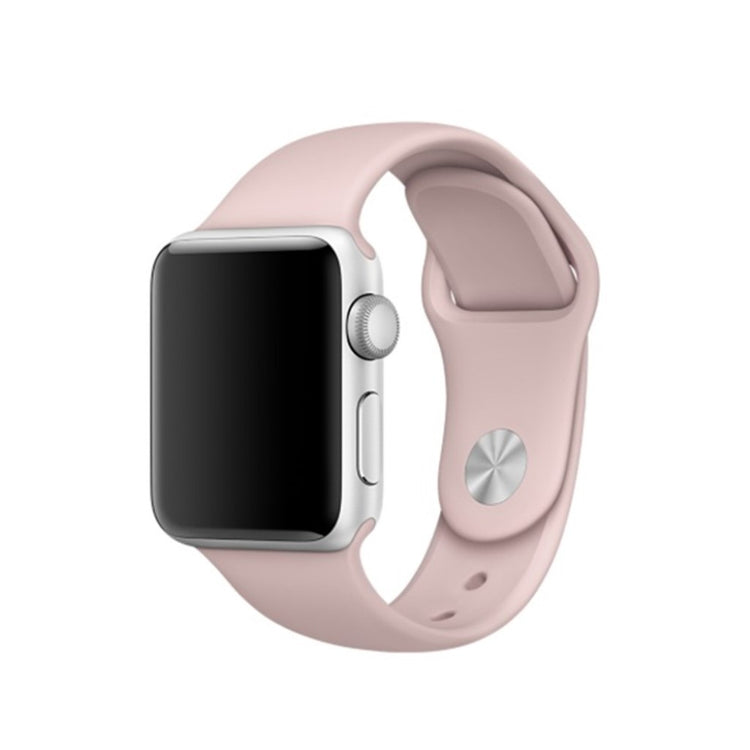 Super skøn Apple Watch Series 4 44mm Silikone Rem - Pink#serie_9