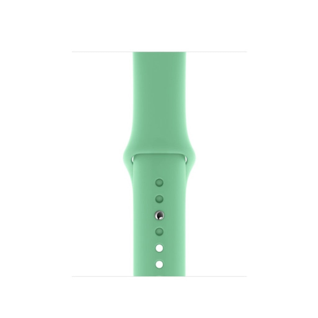 Helt vildt hårdfør Apple Watch Series 4 44mm Silikone Rem - Grøn#serie_15