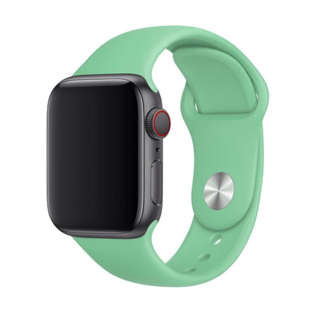 Helt vildt hårdfør Apple Watch Series 4 44mm Silikone Rem - Grøn#serie_15