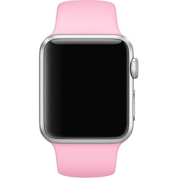 Helt vildt hårdfør Apple Watch Series 4 44mm Silikone Rem - Pink#serie_8