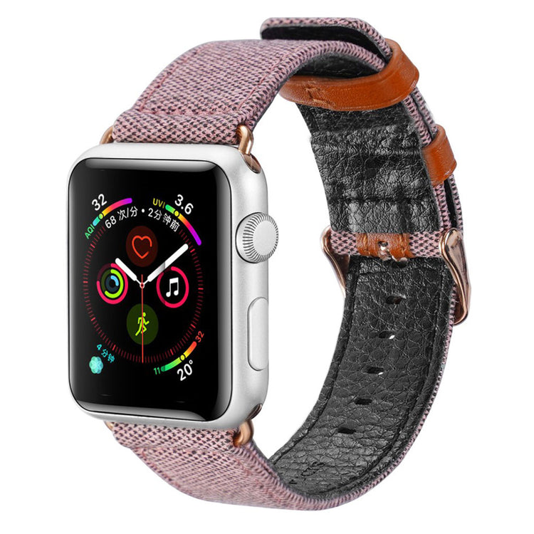 Holdbart Apple Watch Series 5 40mm Nylon Rem - Pink#serie_3