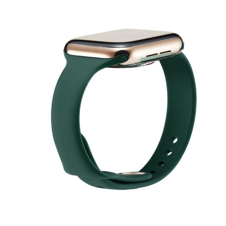 Super flot Apple Watch Series 5 40mm Silikone Rem - Grøn#serie_11