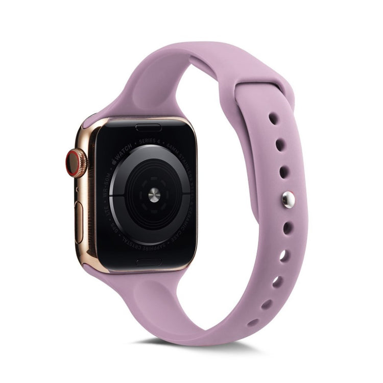 Super flot Apple Watch Series 5 40mm Silikone Rem - Lilla#serie_14