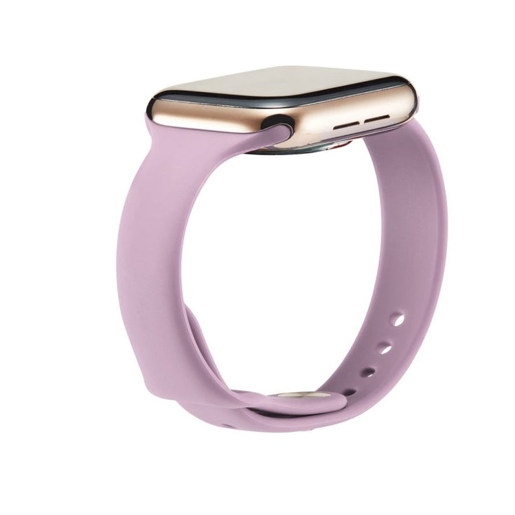 Super flot Apple Watch Series 5 40mm Silikone Rem - Lilla#serie_14