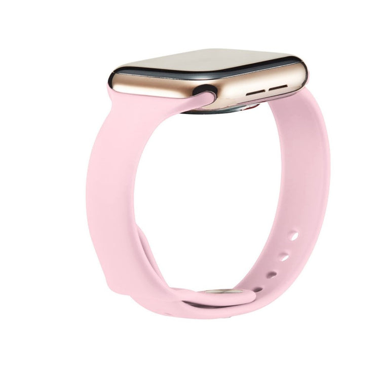 Super flot Apple Watch Series 5 40mm Silikone Rem - Pink#serie_7