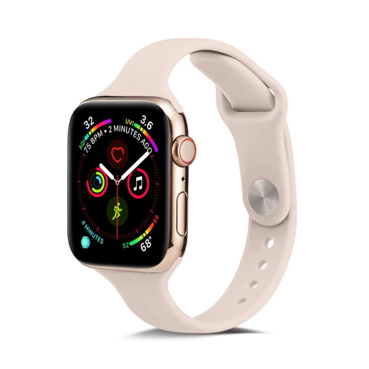 Super flot Apple Watch Series 5 40mm Silikone Rem - Pink#serie_8