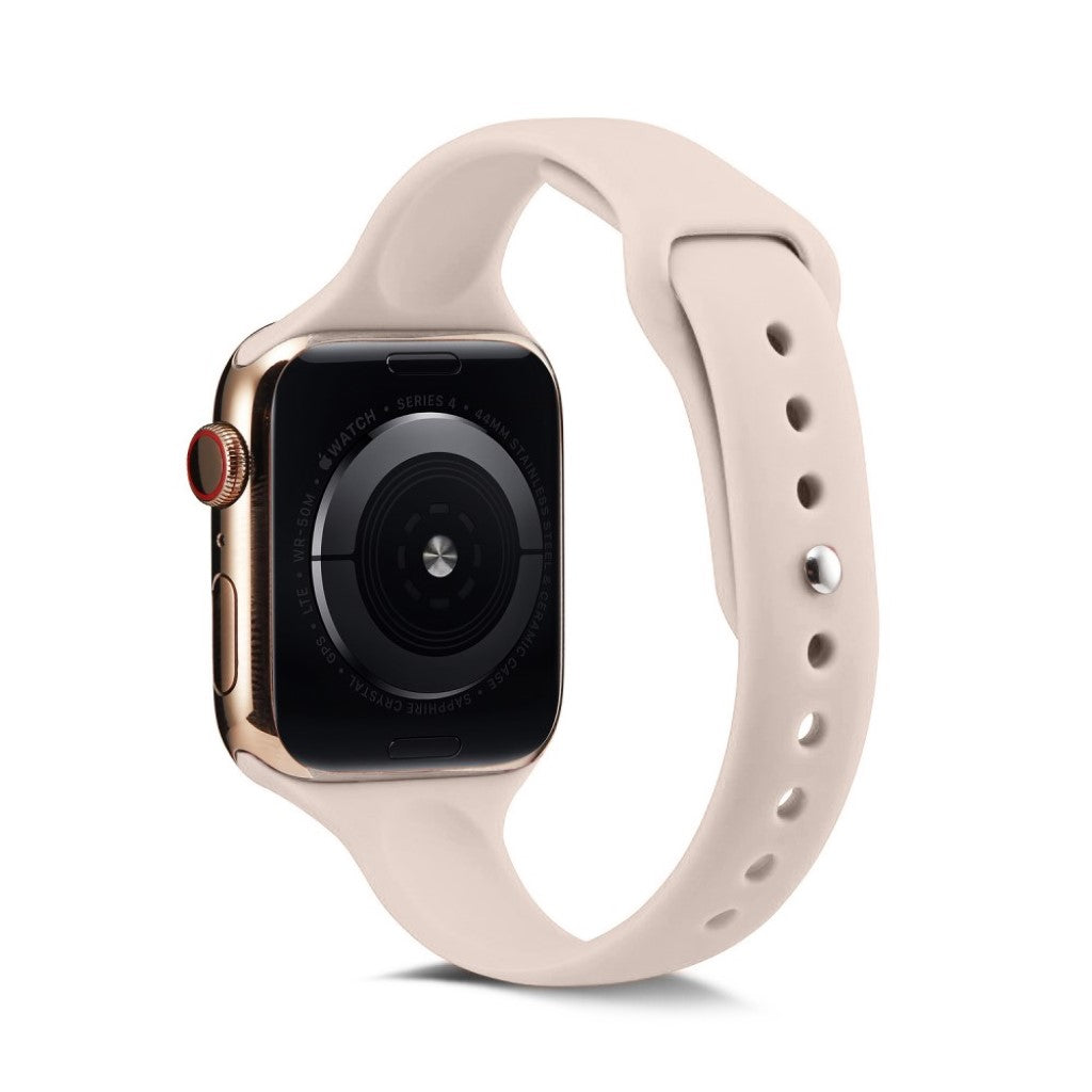 Super flot Apple Watch Series 5 40mm Silikone Rem - Pink#serie_8