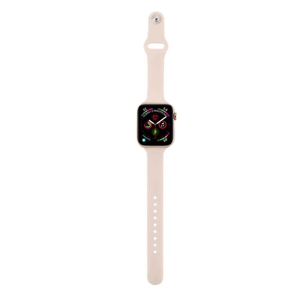 Super flot Apple Watch Series 5 40mm Silikone Rem - Pink#serie_8