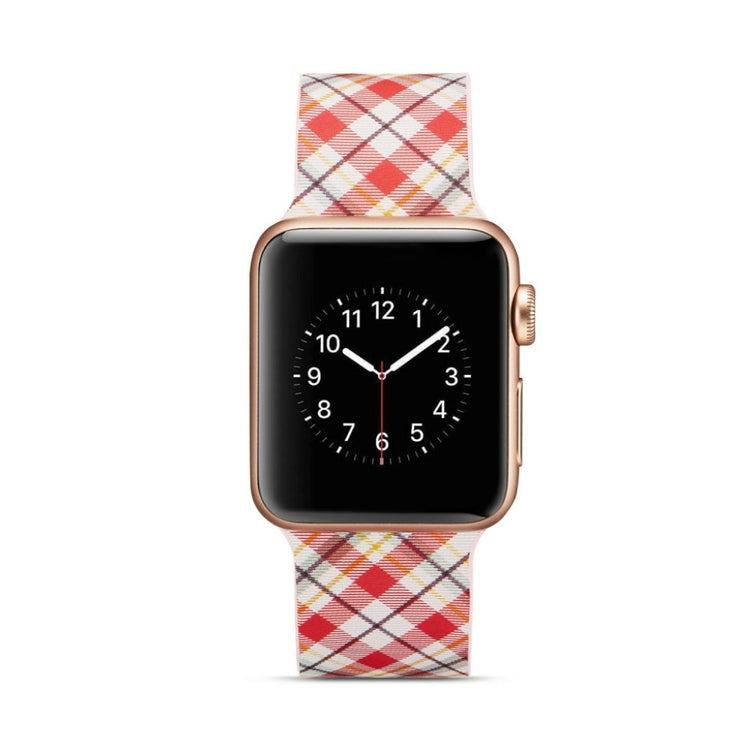 Helt vildt godt Apple Watch Series 5 40mm Silikone Rem - Pink#serie_11