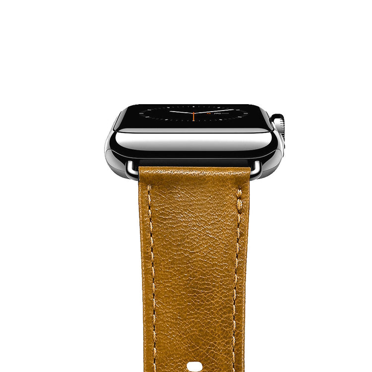 Eminent Apple Watch Series 5 40mm Ægte læder Rem - Brun#serie_2