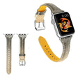 Molto Resistente Apple Watch Series 5 40mm / Apple Watch 40mm Vera Pelle Universali Cinturino