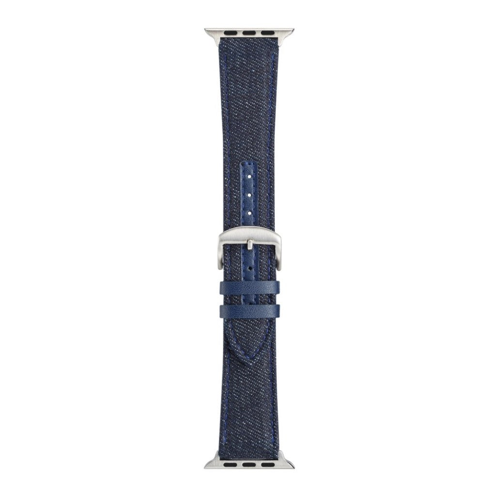 Kønt Apple Watch Series 5 40mm / Apple Watch 40mm Nylon Rem - Blå#serie_1