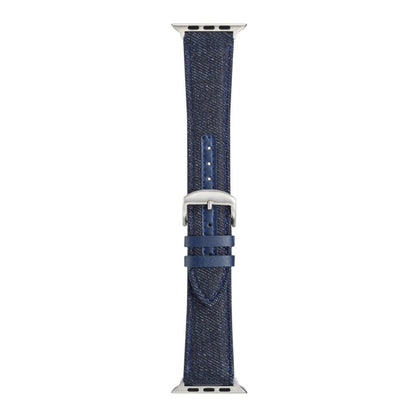 Kønt Apple Watch Series 5 40mm / Apple Watch 40mm Nylon Rem - Blå#serie_1