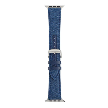 Kønt Apple Watch Series 5 40mm / Apple Watch 40mm Nylon Rem - Blå#serie_2