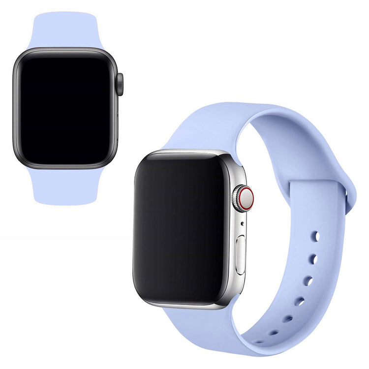  Apple Watch Series 5 44mm / Apple Watch 40mm Silikone Rem - Lilla#serie_1