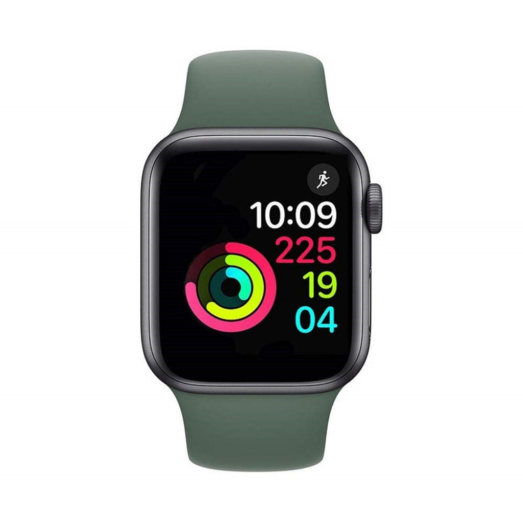  Apple Watch Series 5 44mm / Apple Watch 40mm Silikone Rem - Grøn#serie_4