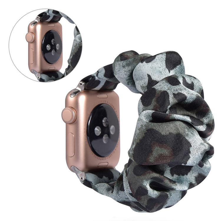 Rigtigt fint Apple Watch Series 5 40mm Nylon Rem - Sort#serie_1