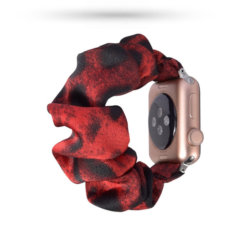 Rigtigt fint Apple Watch Series 5 40mm Nylon Rem - Rød#serie_4