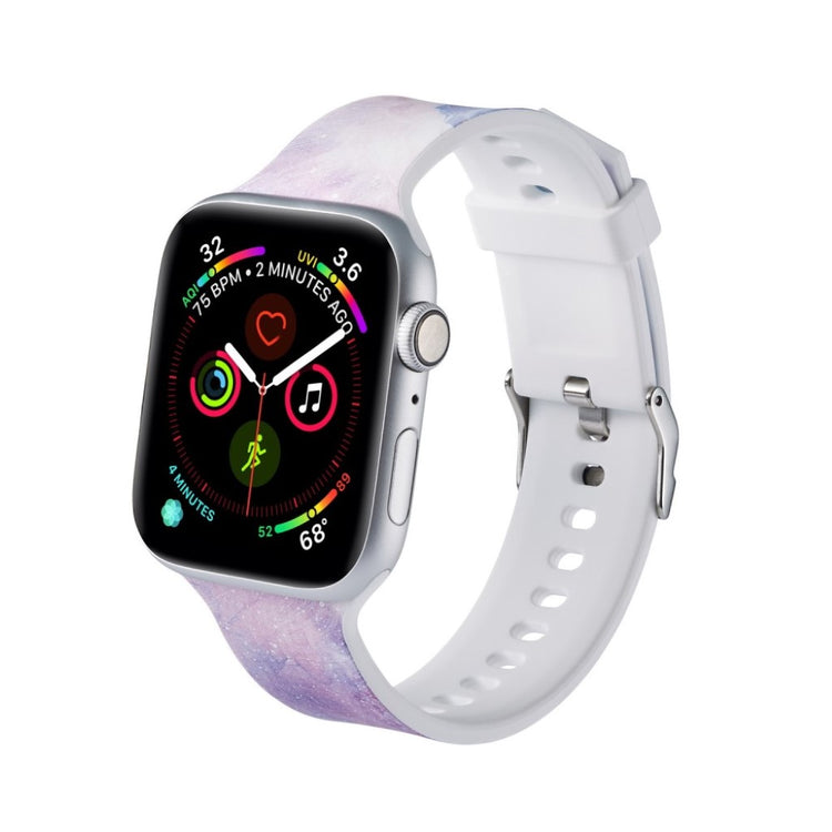 Super fantastisk Apple Watch Series 5 40mm Silikone Rem - Lilla#serie_4