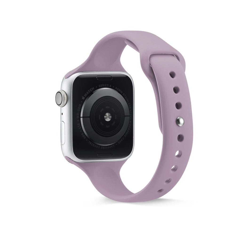 Super hårdfør Apple Watch Series 5 40mm Silikone Rem - Lilla#serie_12