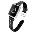 Molto Piacevole Apple Watch Series 5 44mm Vera Pelle E Silicone / Tpu Cinturino