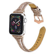 Elegante Apple Watch Series 5 44mm Vera Pelle Cinturino