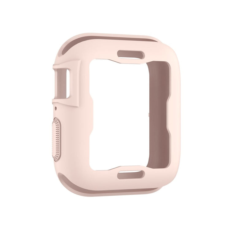 Beskyttende Apple Watch Series 5 44mm / Apple Watch 44mm Silikone Cover - Pink#serie_4