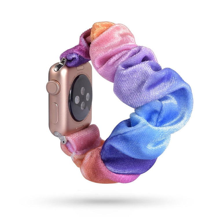 Glimrende Apple Watch Series 5 44mm Nylon Rem - Flerfarvet#serie_20