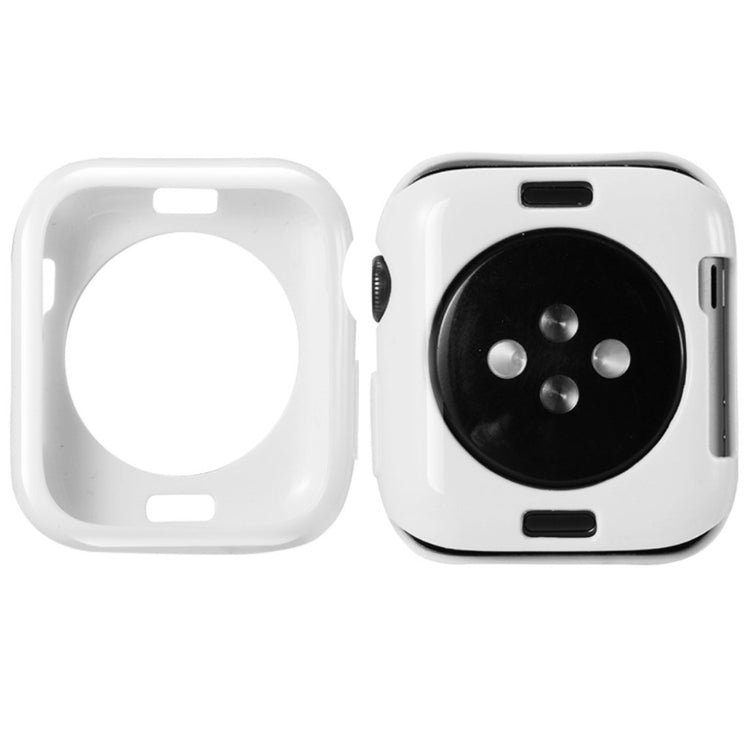 Mega Godt Apple Watch Series 5 44mm Silikone Cover - Hvid#serie_3