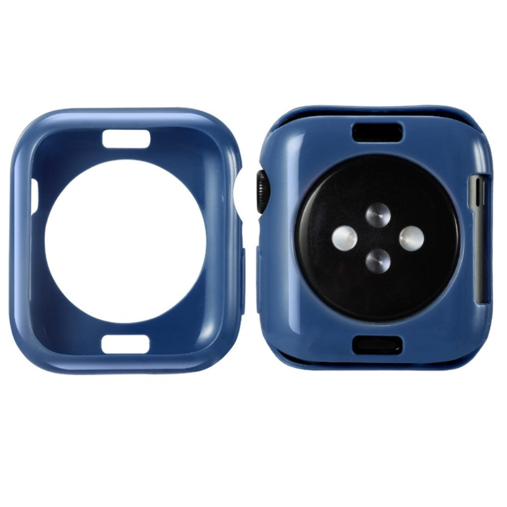 Mega Godt Apple Watch Series 5 44mm Silikone Cover - Blå#serie_9