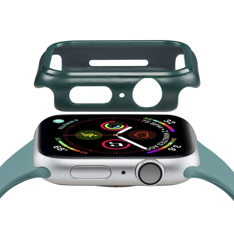 Apple Watch Series 5 44mm / Apple Watch 44mm Mat Plastik Bumper  - Grøn#serie_4