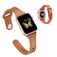 Notevolmente Elegante Apple Smartwatch Vera Pelle Universali Cinturino