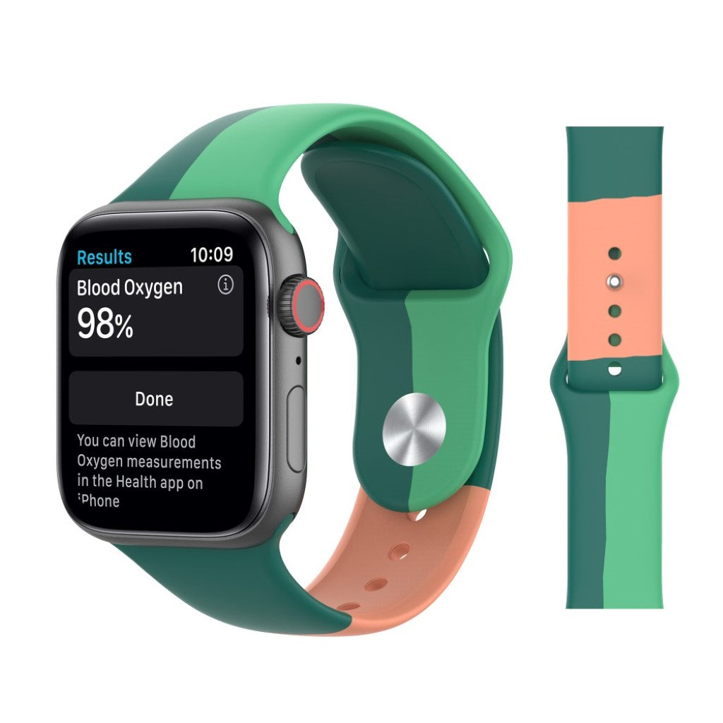 Meget holdbart Universal Apple Silikone Rem - Størrelse: S - Flerfarvet#serie_5
